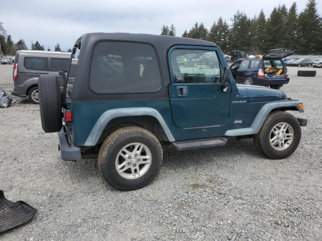 1J4FY29P4VP520368 - 1997 JEEP WRANGLER SE GREEN photo 3