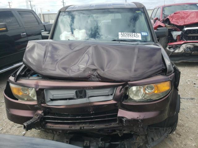 5J6YH18957L003239 - 2007 HONDA ELEMENT SC MAROON photo 5