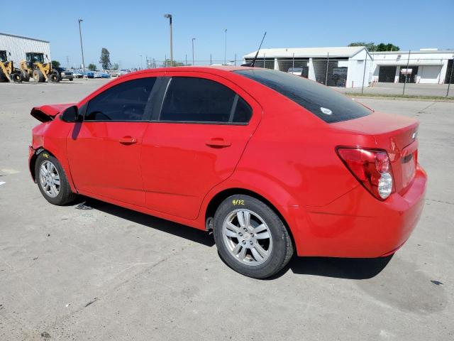 1G1JA5SH0C4119108 - 2012 CHEVROLET SONIC LS 红色 照片 2