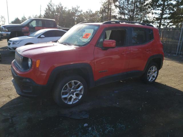 ZACCJBBT4GPC51900 - 2016 JEEP RENEGADE LATITUDE RED photo 1