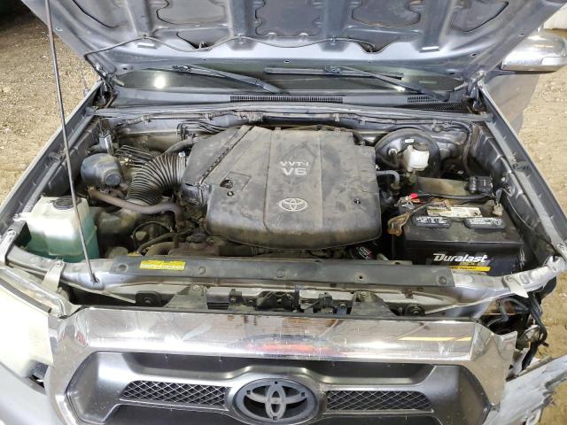 3TMJU4GN6EM164374 - 2014 TOYOTA TACOMA DOUBLE CAB PRERUNNER GRAY photo 11