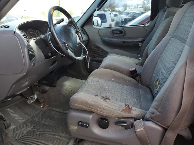 2FTRX18L43CA29635 - 2003 FORD F150 SILVER photo 7