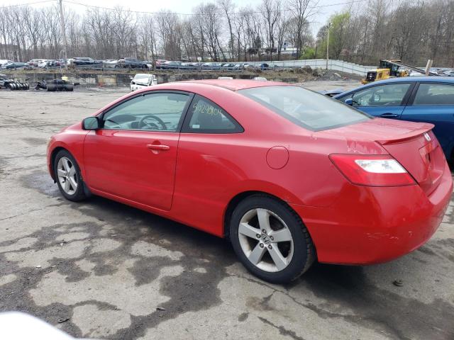 2HGFG12886H542340 - 2006 HONDA CIVIC EX RED photo 2