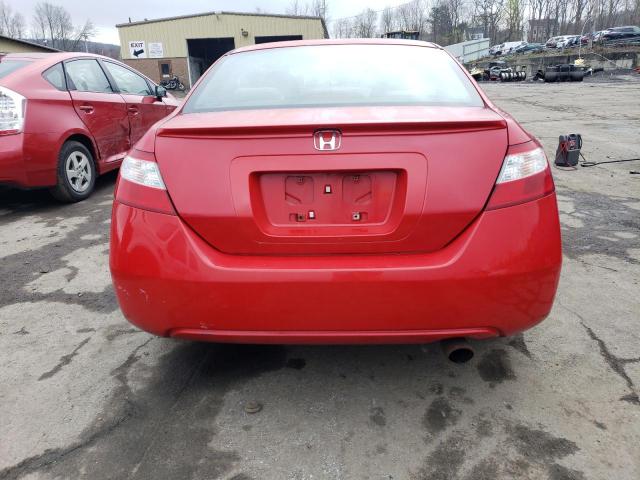 2HGFG12886H542340 - 2006 HONDA CIVIC EX RED photo 6