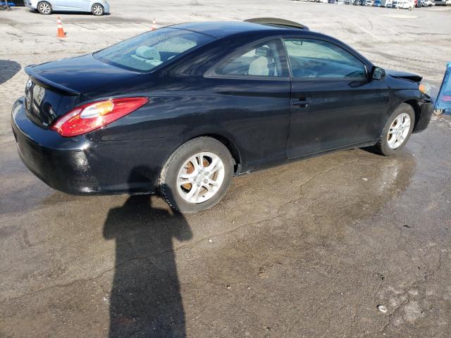 4T1CE38P66U729733 - 2006 TOYOTA CAMRY SOLA SE BLACK photo 3