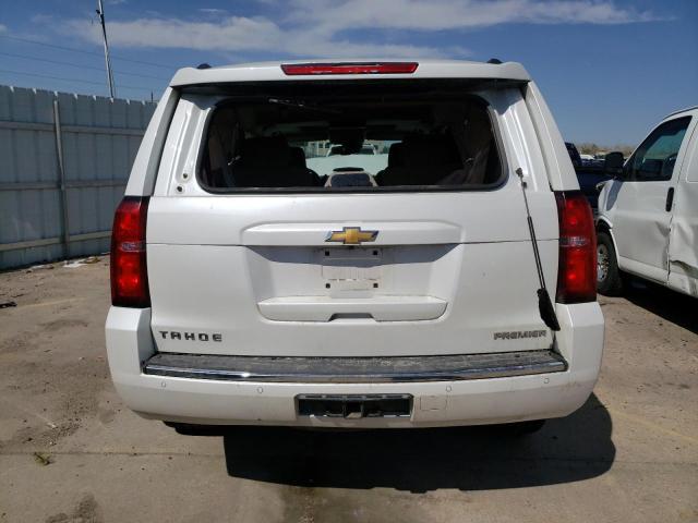 1GNSKCKC0LR308837 - 2020 CHEVROLET TAHOE K1500 PREMIER WHITE photo 6