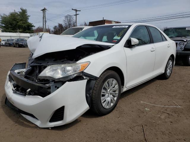 4T4BF1FK2DR300189 - 2013 TOYOTA CAMRY L WHITE photo 1