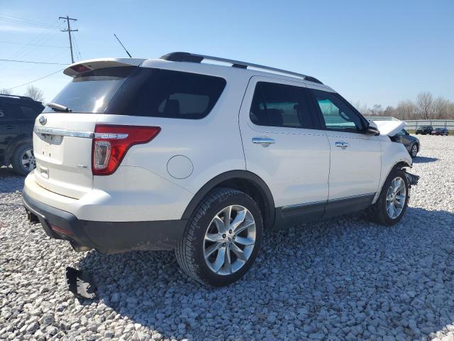 1FM5K8F88DGA70639 - 2013 FORD EXPLORER LIMITED WHITE photo 3