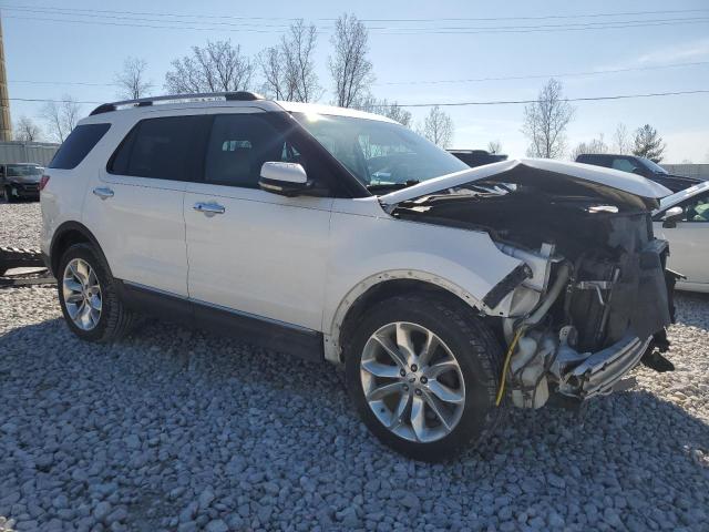 1FM5K8F88DGA70639 - 2013 FORD EXPLORER LIMITED WHITE photo 4