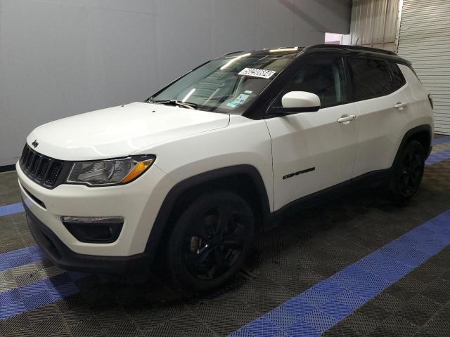 3C4NJCBB4MT587413 - 2021 JEEP COMPASS LATITUDE WHITE photo 1