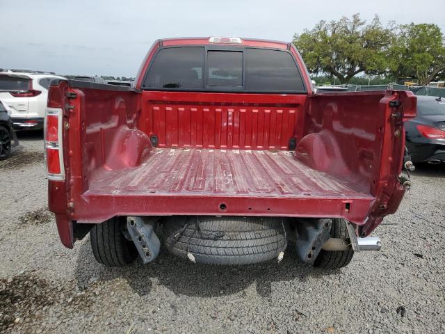 1FTFW1ET5DFA00581 - 2013 FORD F150 SUPERCREW BURGUNDY photo 6