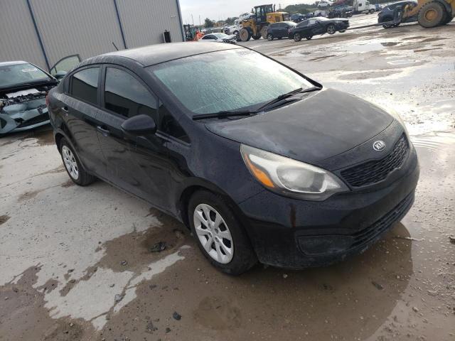 KNADM4A35F6463423 - 2015 KIA RIO LX BLACK photo 4