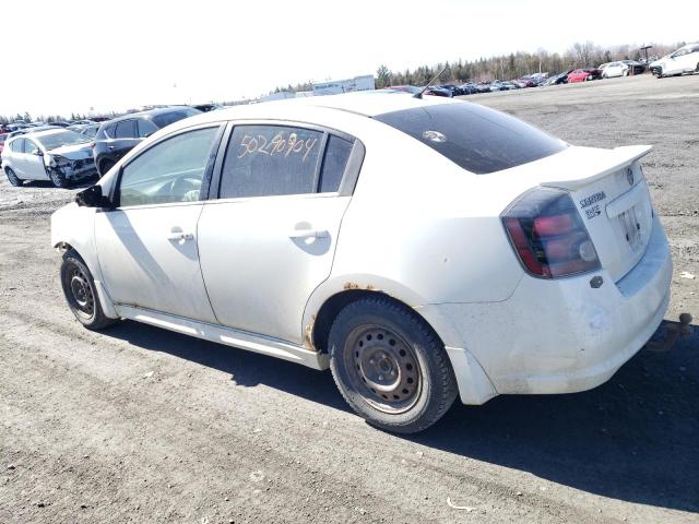 3N1AB6AP6CL759209 - 2012 NISSAN SENTRA 2.0 WHITE photo 2