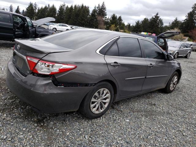 4T1BF1FK2HU715335 - 2017 TOYOTA CAMRY LE GRAY photo 3