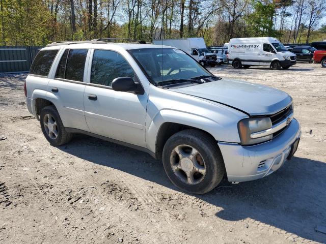 1GNDT13S582204327 - 2008 CHEVROLET TRAILBLAZE LS BLUE photo 4