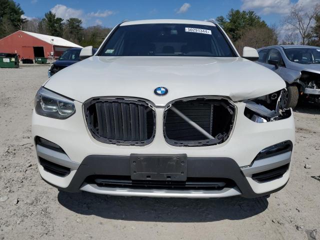 5UXTR9C55JLD61305 - 2018 BMW X3 XDRIVE30I WHITE photo 5
