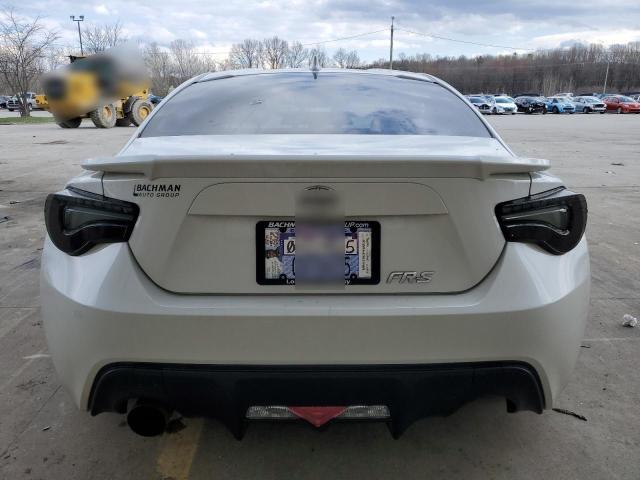 JF1ZNAA10F8711669 - 2015 TOYOTA SCION FR-S WHITE photo 6