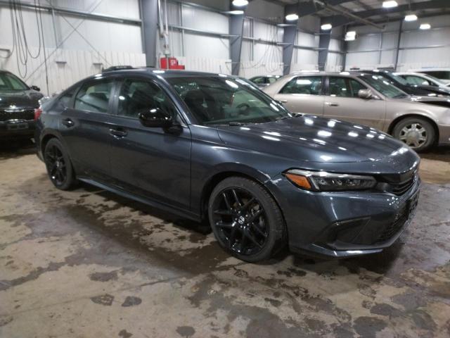 2HGFE2F52PH512859 - 2023 HONDA CIVIC SPORT 灰色 照片 4