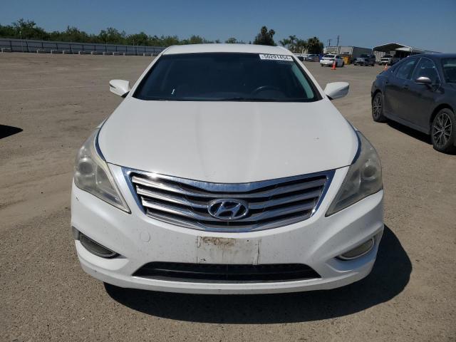 KMHFG4JG6CA127418 - 2012 HYUNDAI AZERA GLS WHITE photo 5