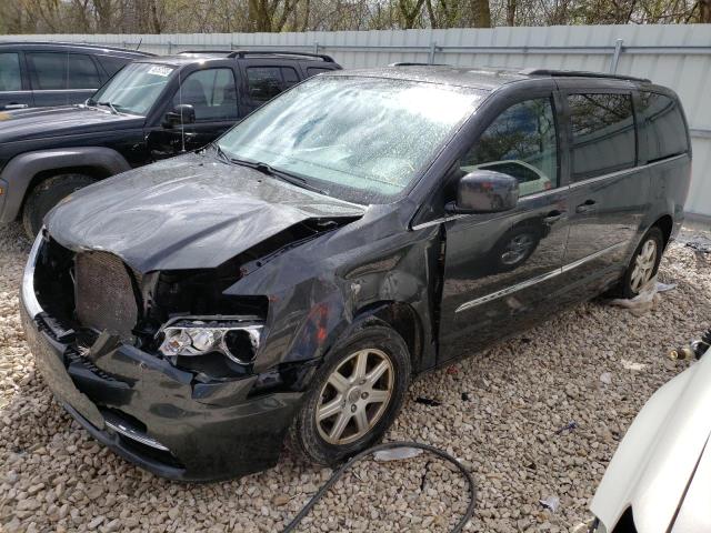 2C4RC1BGXCR158533 - 2012 CHRYSLER TOWN & COU TOURING ლურჯი ფოტო 1