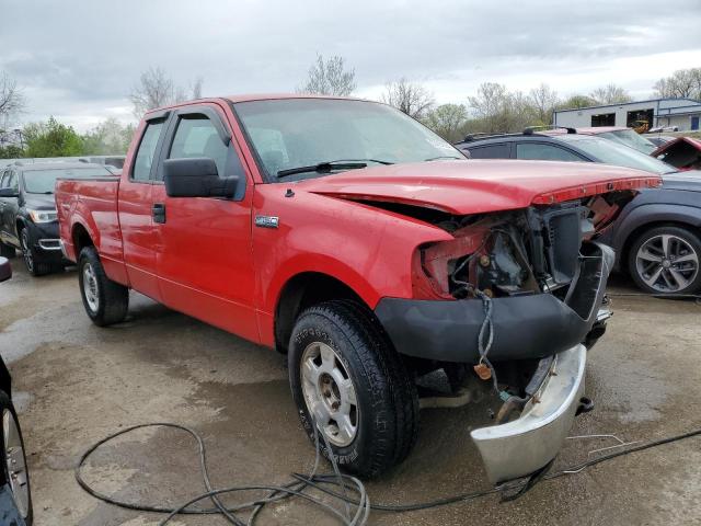 1FTPX14585KC83281 - 2005 FORD F150 RED photo 4