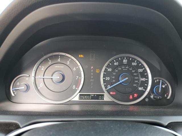 5J6TF3H52DL000223 - 2013 HONDA CROSSTOUR EXL თეთრი ფოტო 9