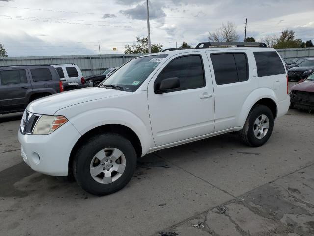 5N1AR1NN0CC601735 - 2012 NISSAN PATHFINDER S WHITE photo 1