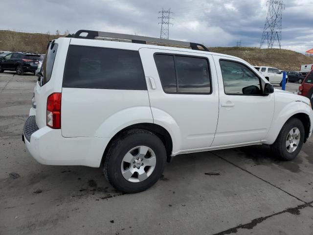 5N1AR1NN0CC601735 - 2012 NISSAN PATHFINDER S WHITE photo 3