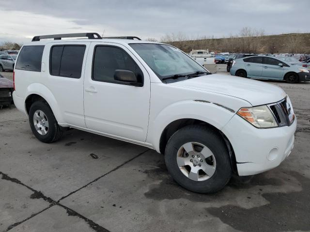 5N1AR1NN0CC601735 - 2012 NISSAN PATHFINDER S WHITE photo 4