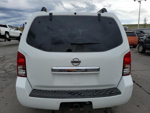 5N1AR1NN0CC601735 - 2012 NISSAN PATHFINDER S WHITE photo 6