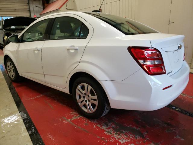 1G1JB5SGXH4143721 - 2017 CHEVROLET SONIC LS თეთრი ფოტო 2