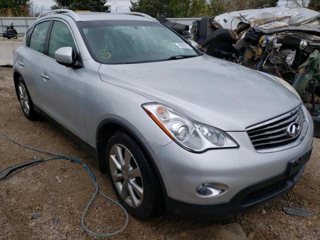 JNKAJ09F38M350704 - 2008 INFINITI EX35 BASE SILVER photo 4