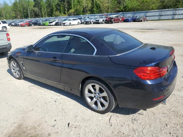 WBA3T7C55F5A36511 - 2015 BMW 435 XI BLUE photo 2