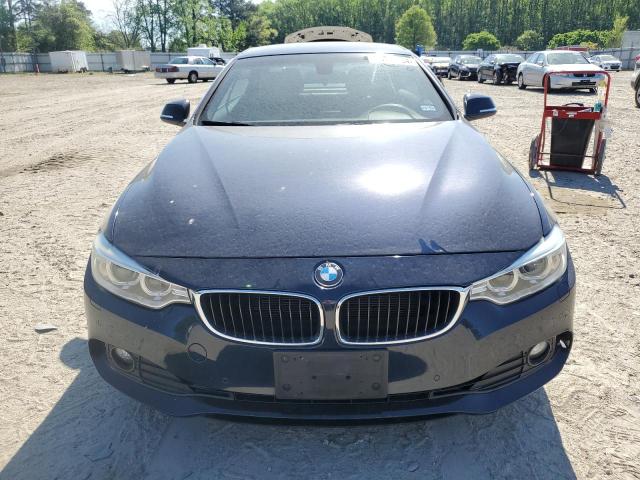 WBA3T7C55F5A36511 - 2015 BMW 435 XI BLUE photo 5