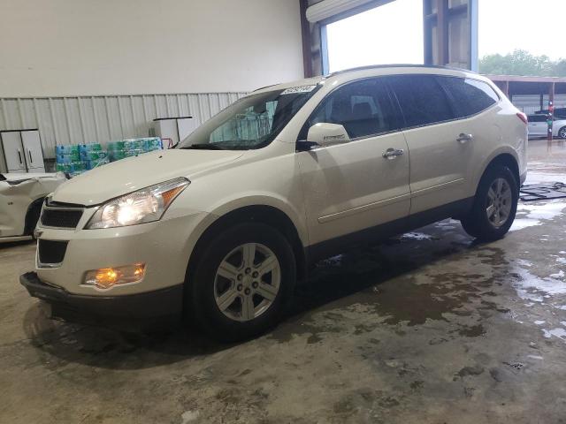 1GNKRJED2CJ257327 - 2012 CHEVROLET TRAVERSE LT WHITE photo 1