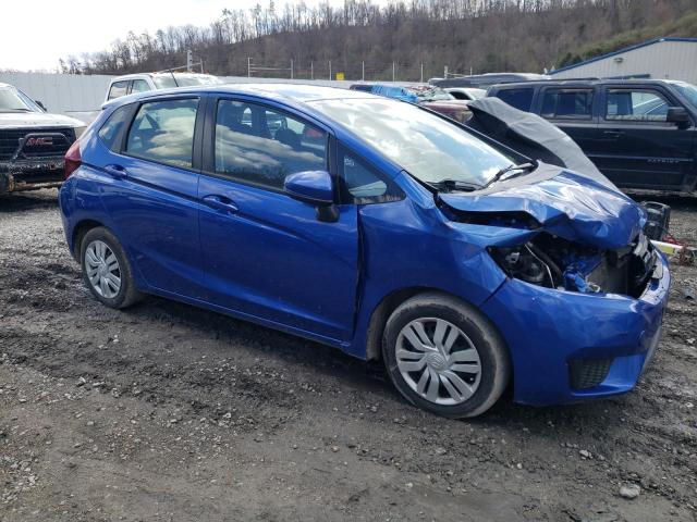 JHMGK5H5XHS015738 - 2017 HONDA FIT LX BLUE photo 4