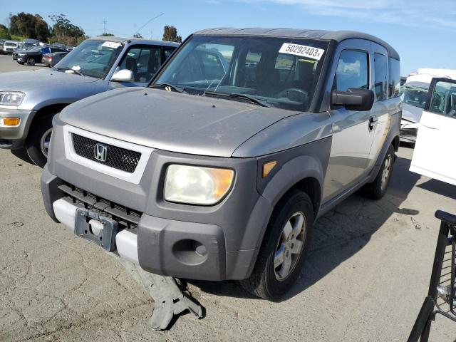 5J6YH28533L021364 - 2003 HONDA ELEMENT EX GRAY photo 1