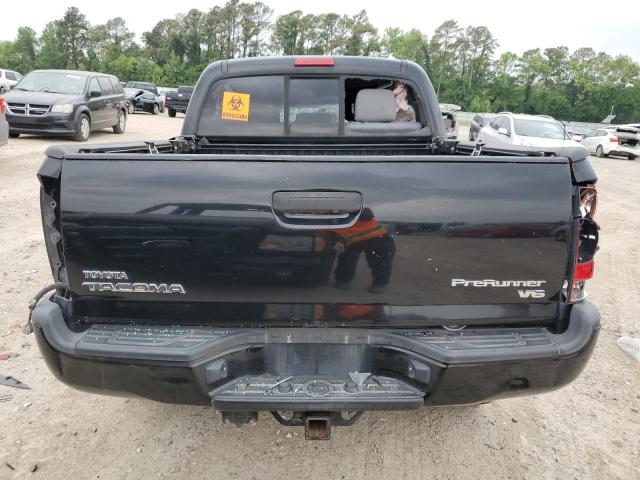 5TFJU4GN0DX037760 - 2013 TOYOTA TACOMA DOUBLE CAB PRERUNNER BLACK photo 6