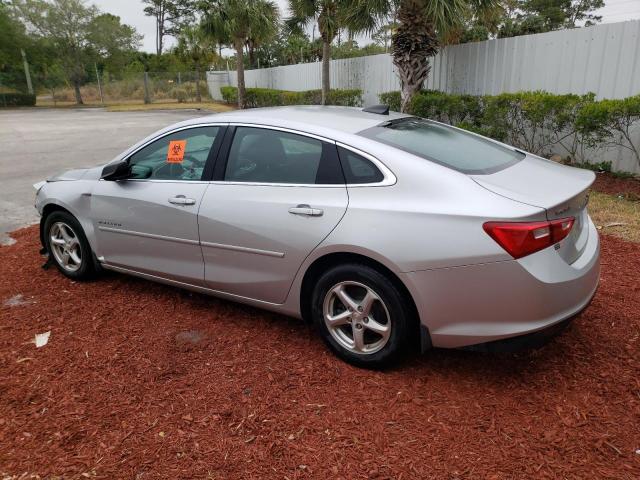 1G1ZB5ST9HF257018 - 2017 CHEVROLET MALIBU LS SILVER photo 2