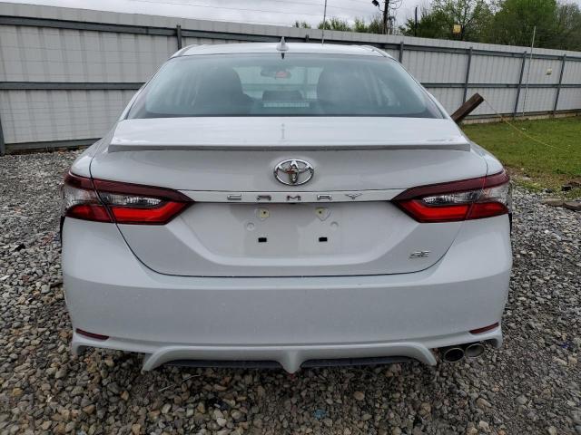 4T1G11AK7RU224983 - 2024 TOYOTA CAMRY SE NIGHT SHADE WHITE photo 6