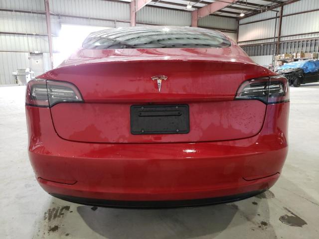 5YJ3E1EA6PF447868 - 2023 TESLA MODEL 3 RED photo 6