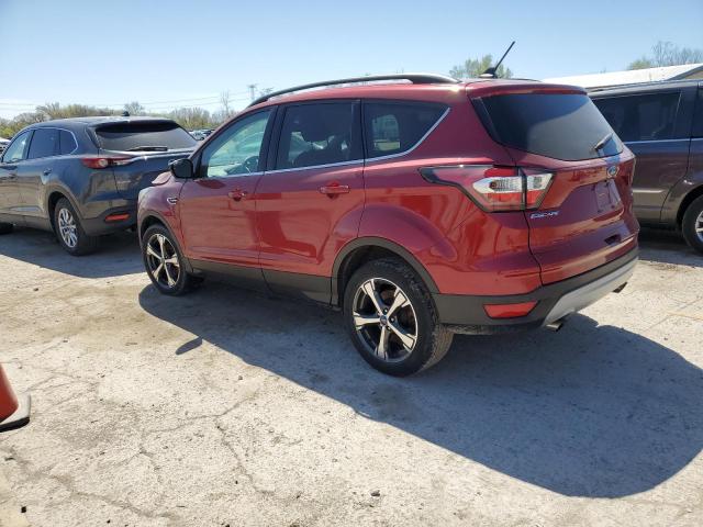 1FMCU0HD3JUA55234 - 2018 FORD ESCAPE SEL RED photo 2