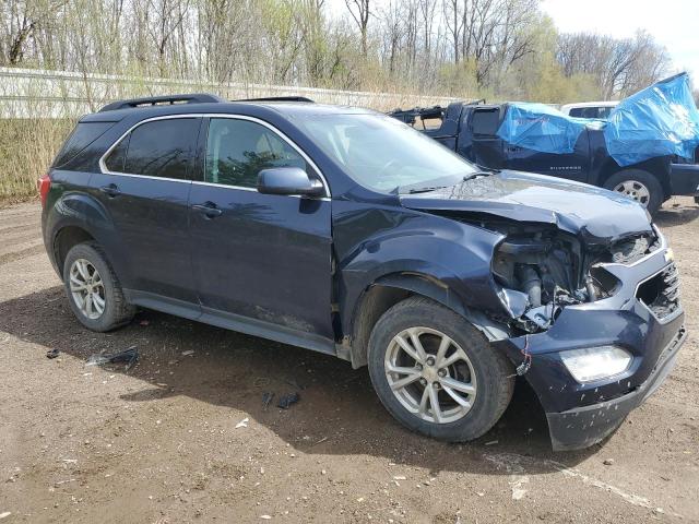 2GNALCEK8G6227646 - 2016 CHEVROLET EQUINOX LT BLUE photo 4