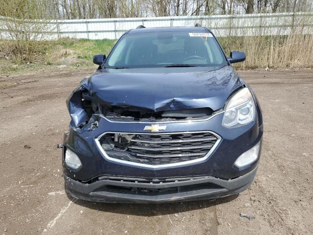 2GNALCEK8G6227646 - 2016 CHEVROLET EQUINOX LT BLUE photo 5