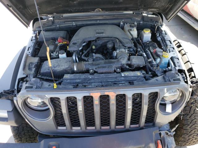 1C6JJTEGXML561424 - 2021 JEEP GLADIATOR MOJAVE GRAY photo 12