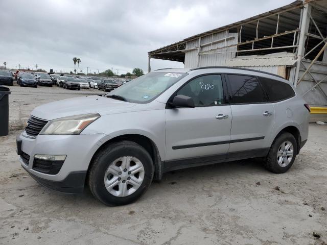 1GNKRFED1HJ254794 - 2017 CHEVROLET TRAVERSE LS SILVER photo 1