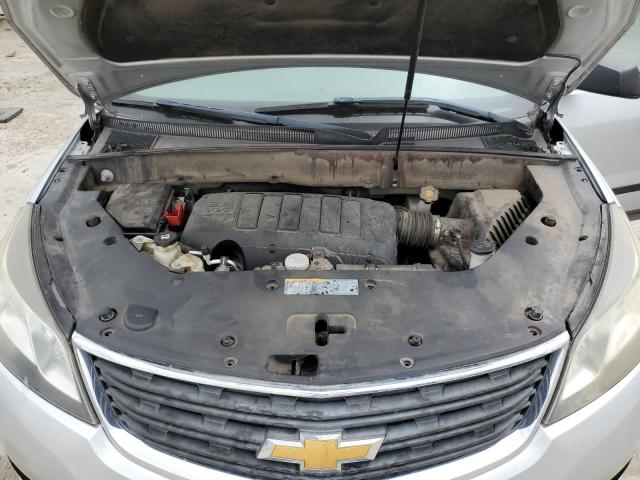 1GNKRFED1HJ254794 - 2017 CHEVROLET TRAVERSE LS SILVER photo 11