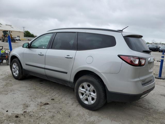 1GNKRFED1HJ254794 - 2017 CHEVROLET TRAVERSE LS SILVER photo 2