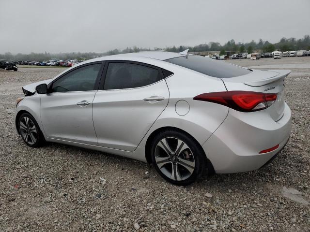 KMHDH4AH3GU523291 - 2016 HYUNDAI ELANTRA SE SILVER photo 2