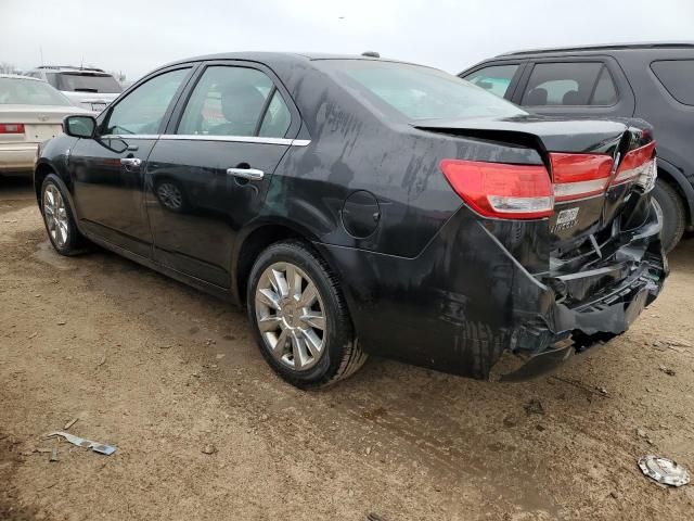 3LNHL2GC8AR625524 - 2010 LINCOLN MKZ BLACK photo 2